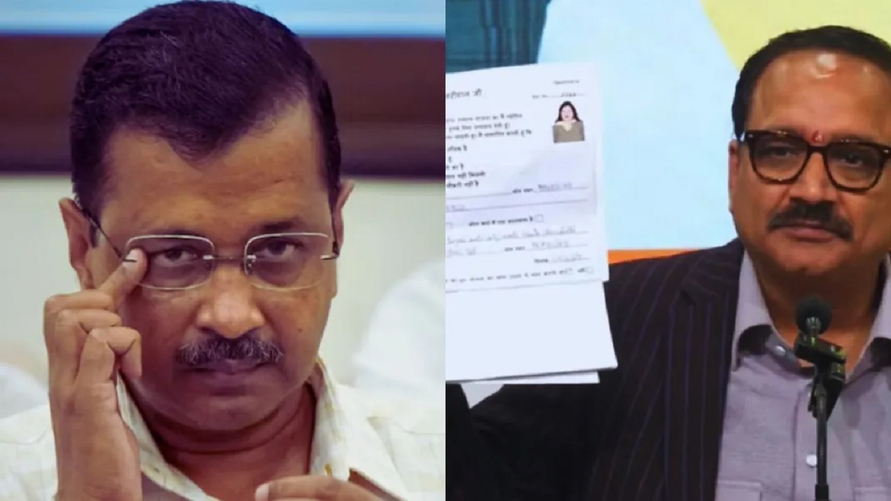 ₹2100 देने के नाम पर AAP ने भरवाए जो फॉर्म, उनमें से 30 हजार कबाड़ी के पास मिले: BJP अध्यक्ष का आरोप – महिलाओं की पर्सनल डिटेल से किया गया समझौता