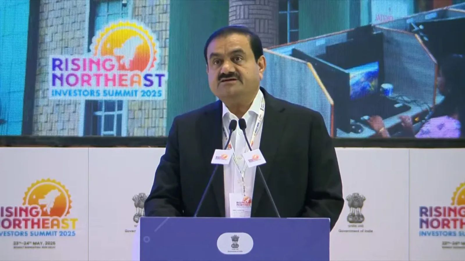 नॉर्थईस्ट में ₹1 लाख करोड़ का निवेश करेगा Adani समूह, चेयरमैन गौतम अडानी ने इन्वेस्टर समिट में किया ऐलान: कहा – PM मोदी के विजन ने बदला पूर्वोत्तर भारत
