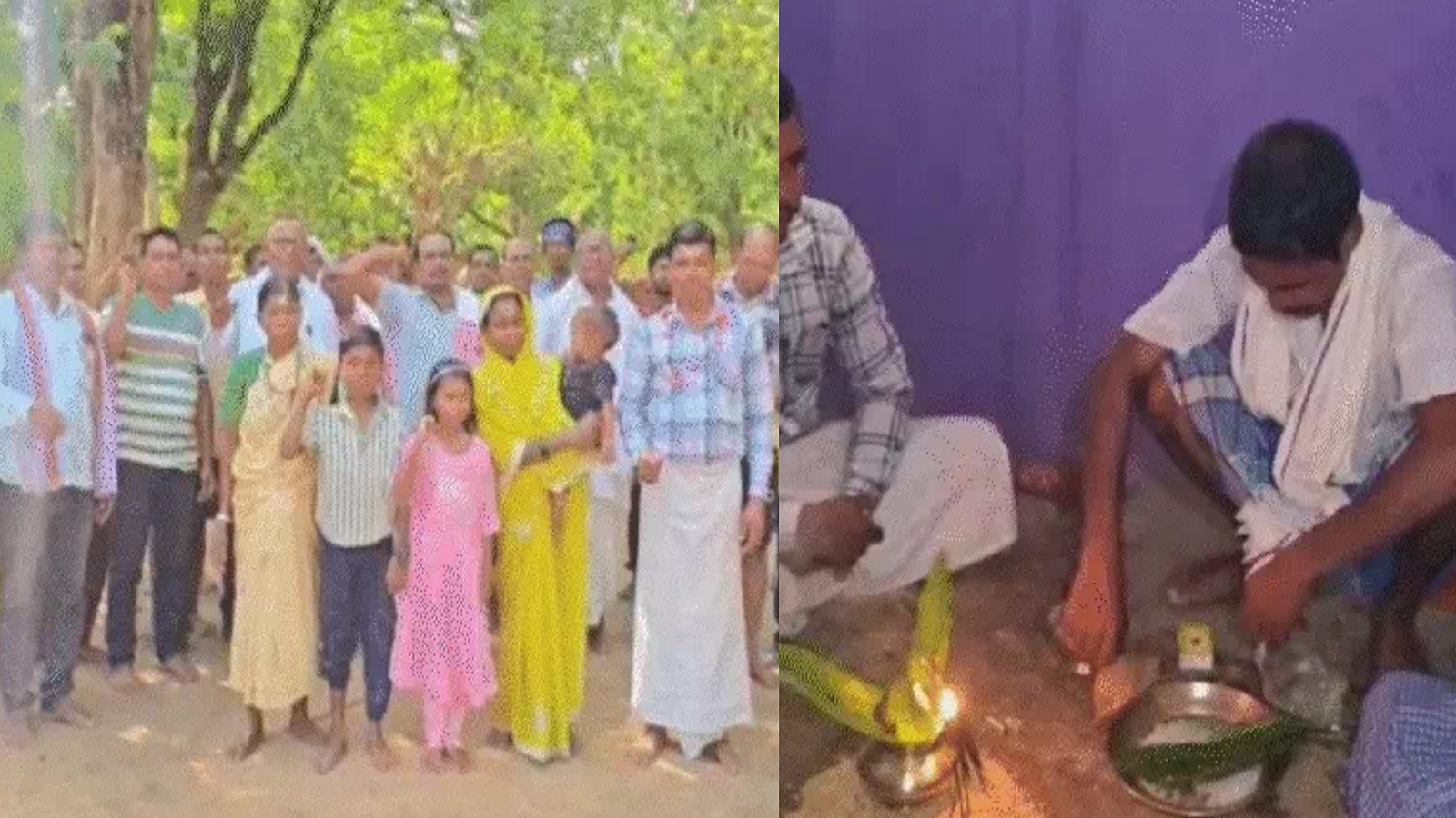 बच्चे को हुई साँस की तकलीफ, प्रार्थना करवा-पानी पिला बना दिया ईसाई: छत्तीसगढ़ के 10 परिवारों ने की घर वापसी, कहा- झाँसे से बदलवाया धर्म, पर नहीं हुआ कोई फायदा