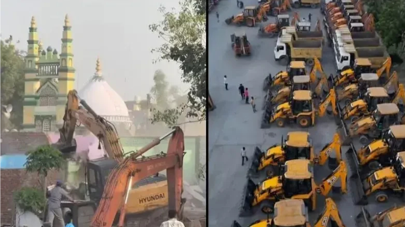 चंडोला तालाब को बना दिया था ‘मिनी बांग्लादेश’, बुलडोजर की कार्रवाई हुई शुरू: ‘बुलडोजर एक्शन’ से फिर ध्वस्त होंगे अतिक्रमण, 100 घंटे तक चलेगी कार्रवाई