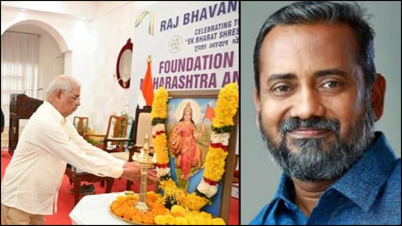 राजभवन में ‘भारत माता’ का पोस्टर देख भड़के केरल के 2 कम्युनिस्ट मंत्री, कार्यक्रम का किया बहिष्कार: राज्यपाल बोले- तस्वीर नहीं हटेगी, आपको जाना है तो जाओ