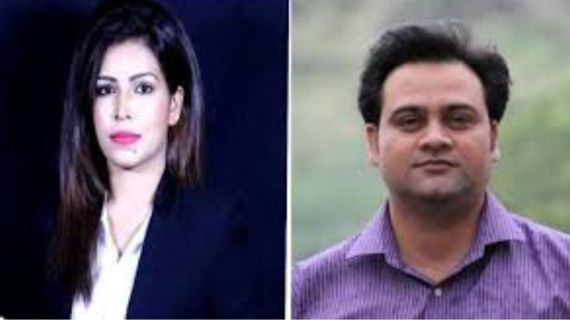 महिला पत्रकार शाजिया निसार के यहाँ पड़ा छापा तो मिले ₹34 लाख कैश, साथी आदर्श झा को भी पुलिस ने किया गिरफ्तार: जानिए क्या है ₹65 करोड़ की उगाही का मामला