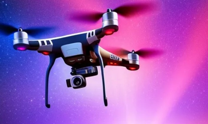 रात में उड़ते ड्रोनों से दहशत