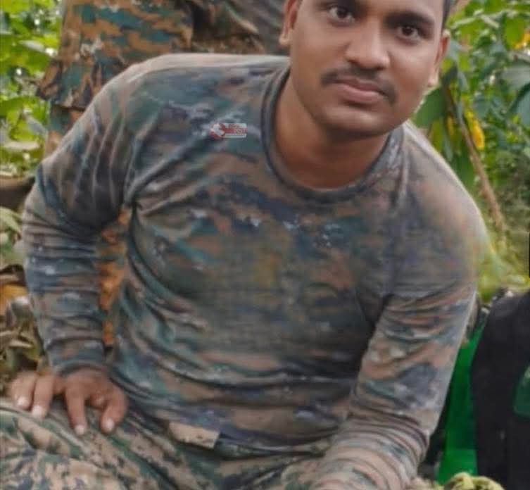 देवरिया के लाल संदीप कुमार ने दी शहादत,नक्सल ऑपरेशन के बीच विषैले सांप का हमला