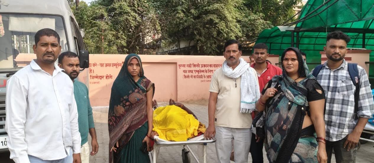 जिंदगी और मौत से जूझ रहा चंदन — तेजाब से झुलसे युवक को दिल्ली भेजा गया इलाज के लिए