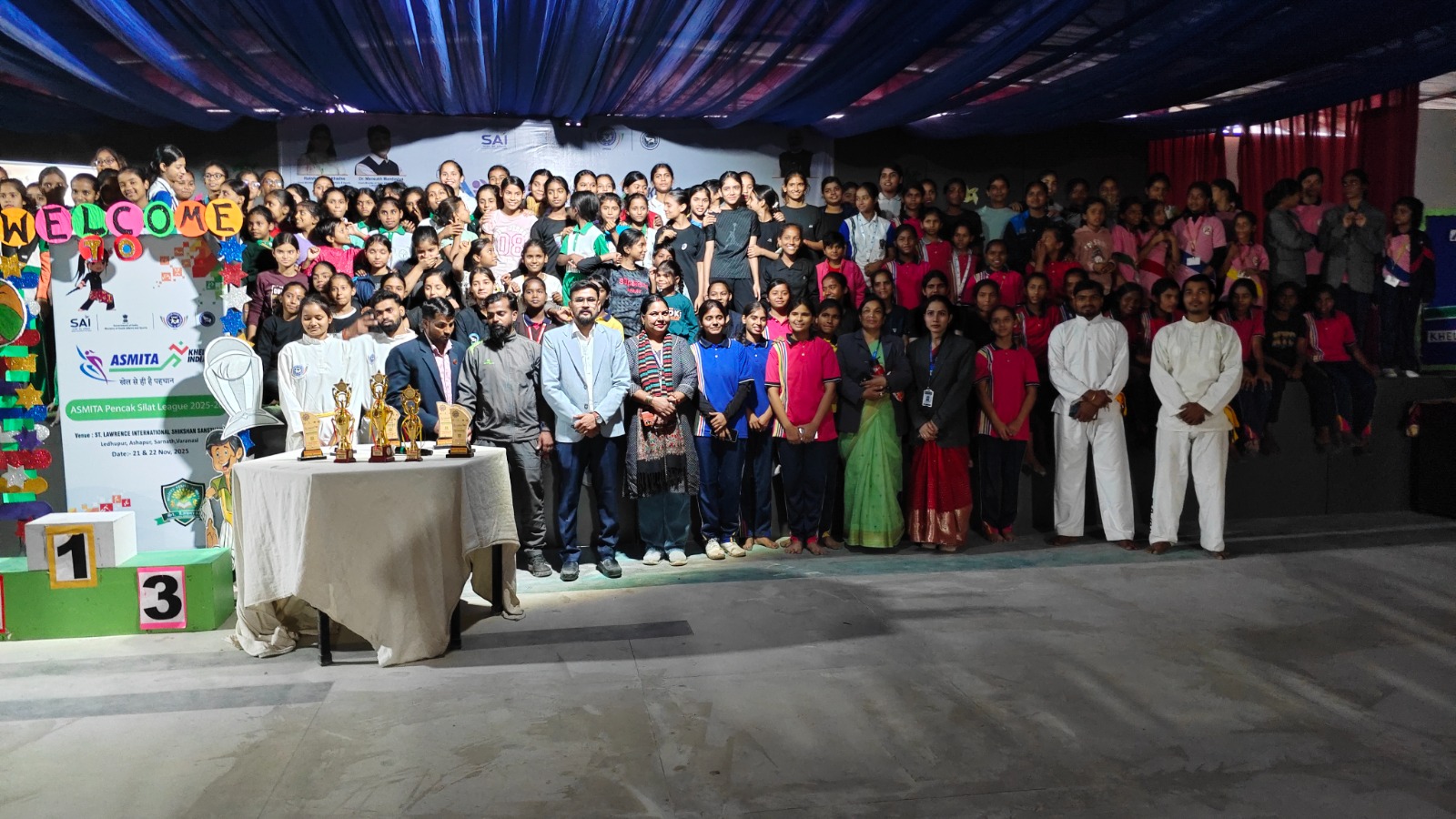 अस्मिता खेलो इंडिया विमेन पेंचक सिलाट जिला लीग सम्पन्न